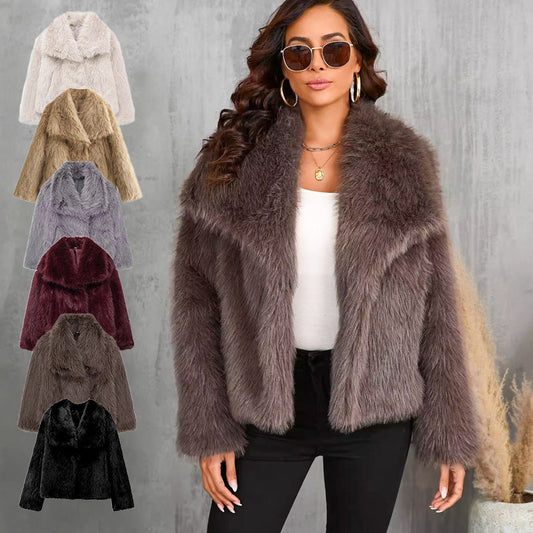 【🔥🔥🔥Nouveaux produits】2024 Vestes d'hiver en fausse fourrure pour femmes