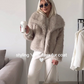 【🔥🔥🔥Nouveaux produits】2024 Vestes d'hiver en fausse fourrure pour femmes