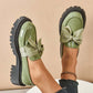 📢📢64 % de réduction！！！📍Mocassins à Plateau Élégants et Féminins avec Nœud