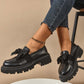 📢📢64 % de réduction！！！📍Mocassins à Plateau Élégants et Féminins avec Nœud