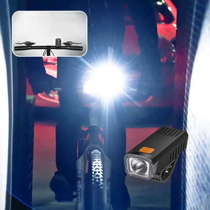 🚲50% de réduction !💡 Phare Vélo LED Rechargeable - Éclairage Puissant 3 Modes, Clip Réglable et Étanche IPX5 pour Nuit/Pluie 🌙🔋