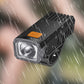 🚲50% de réduction !💡 Phare Vélo LED Rechargeable - Éclairage Puissant 3 Modes, Clip Réglable et Étanche IPX5 pour Nuit/Pluie 🌙🔋