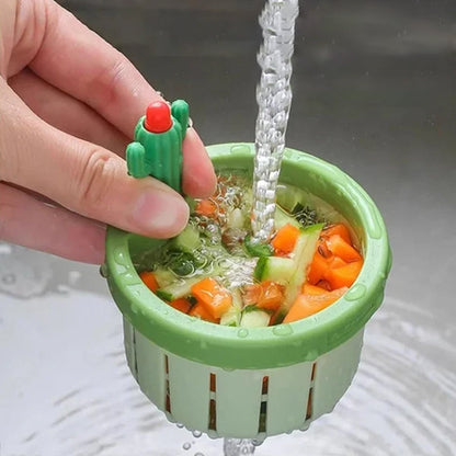 📢📢3 dernières heures : Grande vente⏰⏰Filtre à Évier de Cuisine en Forme de Cactus