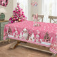 🔥 55% DE RÉDUCTION ! ✨ Nappe de Noël Classique - Motifs Festifs Variés, Tissu Polyester Résistant aux Taches, Tailles Adaptées à Toutes les Tables 🎄🍽️