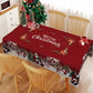 Nappe de Noël classique, festive et joyeuse