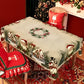 🔥 55% DE RÉDUCTION ! ✨ Nappe de Noël Classique - Motifs Festifs Variés, Tissu Polyester Résistant aux Taches, Tailles Adaptées à Toutes les Tables 🎄🍽️