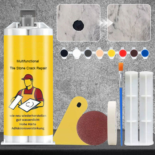 📢📢Achetez-en 2 et obtenez-en 1 gratuitementKit 📍de Réparation Multifonctionnel pour Fissures dans les Carreaux et la Pierre