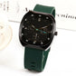 📢📢60 % DE RÉDUCTION !! ⏰ Montre Quartz 42mm – Design Épuré, Respirant & Élégant pour Tous les Jours 🕰️