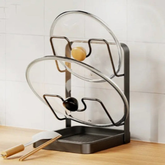 📢📢60 % de réduction！！！📍Organisateur de couvercles de casseroles pour la cuisine