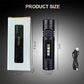 📢📢3 dernières heures : Grande vente⏰⏰Mini lampe torche multifonctionnelle en alliage d'aluminium