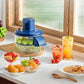 🍎 50% DE RÉDUCTION ! ⏳ Éplucheur Électrique Transparent – PC & Lames Inox – Moteur Cuivre & 5 Lames for Cuisine