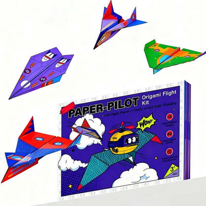 📢📢40% OFF !! ⏰Kit créatif d'avions en papier à faire soi-même pour les enfants✨