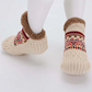 📢50% de réduction！！！📍Chaussettes pantoufles confortables avec antidérapant
