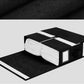 📢📢40% DE RÉDUCTION !! ⏰ Set de Draps Pliables Organiseur – Lin Imitation + Carton – Fenêtre Transparente & Fermeture Solide pour Literie Queen/King 📦