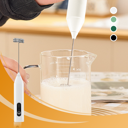🥛 ACHETEZ 2, OBTENEZ 1 GRATUIT! ⚡ Mousseur Électrique pour Boissons – Mousse Crémeuse, Fonctionnement Silencieux & Parfait Pour Les Cafés, Cappuccinos Et Boissons Chaudes ☕