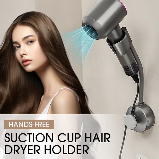 📢📢50 % de réduction !! ⏰ Support Mains Libres à Ventouse pour Sèche-Cheveux – Réglable, Universel & Ultra-Stable 💨✨