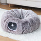 🔥 55 % DE RÉDUCTION 🎁Lit tunnel rond souple pliable 2 en 1 pour chat d'intérieur