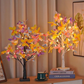 Lampe LED papillon bouleau