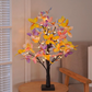 Lampe LED papillon bouleau