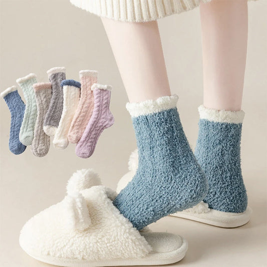 📢📢Grande vente✨Chaussettes thermiques ultra-douces et moelleuses pour femmes