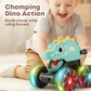 📢📢60 % DE RÉDUCTION !!!Voiture jouet dinosaure avec lumières, appuyez et partez🎁