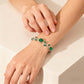 💥Grande vente🔥Bracelet à breloques délicat en forme de feuille pour femme