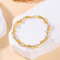 💥Grande vente🔥Bracelet à breloques délicat en forme de feuille pour femme