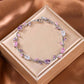 💥Grande vente🔥Bracelet à breloques délicat en forme de feuille pour femme