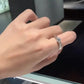 📢📢70 % de réduction !!! 🎅【🎁Le Cadeau de Noël🎁】🎄Bague diamant rotative symbolisant l'étoile de l'univers