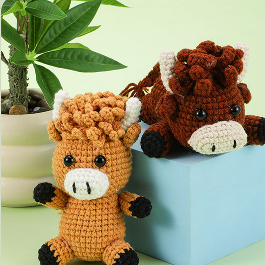 📢Grande vente!🏆Kit DIY pour tricoter à la main des animaux, pour débutants