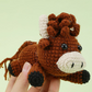 📢Grande vente!🏆Kit DIY pour tricoter à la main des animaux, pour débutants