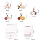 📢📢50% DE RÉDUCTION !!!✨💥Porte-clés et carte Daisy avec insecte mignon