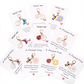 📢📢50% DE RÉDUCTION !!!✨💥Porte-clés et carte Daisy avec insecte mignon