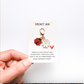 📢📢50% DE RÉDUCTION !!!✨💥Porte-clés et carte Daisy avec insecte mignon
