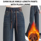 🔥 51% DE RÉDUCTION ! ✨ Jean Femme Taille Haute Coupe Droite - Ceinture à Cordon Réglable, Version Molletonnée ou Cheville, Tissu Élastique Confortable 👖✨