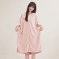 📢📢50 % DE RÉDUCTION ! ✨Peignoir femme confortable à capuche et texture quadrillée