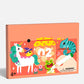 📢📢50% DE RÉDUCTION ! ✨Kit Complet de Papier 3D Coloré à Découper et Assembler