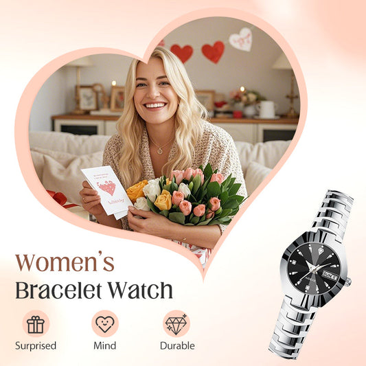 ⏰ Ce soir à minuit expire - Offre à 19.99€ !⌚Montre élégante et étanche pour femme - Le plus beau cadeau🎁