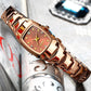 ⏰ Ce soir à minuit expire - Offre à 19.99€ !⌚Montre élégante et étanche pour femme - Le plus beau cadeau🎁