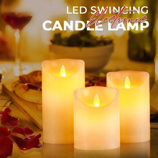 📢📢 50% DE RÉDUCTION ! Bougie LED sans flamme à scintillement