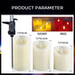 📢📢 50% DE RÉDUCTION ! Bougie LED sans flamme à scintillement