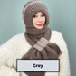 ❄️👩 Cache-Col Intégré Coupe-Vent pour Femme – Confort Tricot Chaud, Oreilles Protégées & Coloris Variés (Idéal pour Toutes les Activités Hivernales) !