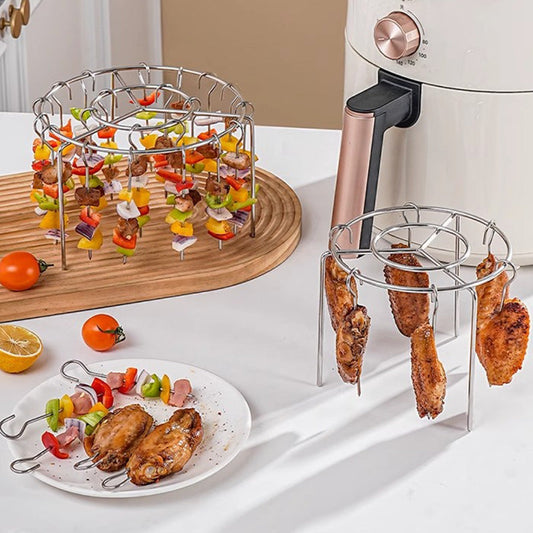 📢📢50% DE RÉDUCTION ! ✨Ensemble de grilles de cuisson multifonction en acier inoxydable 316 pour friteuse à air chaud
