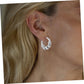 📢📢 50% DE RÉDUCTION ! ✨Boucles d'oreilles chic à spirales et perles