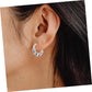 📢📢 50% DE RÉDUCTION ! ✨Boucles d'oreilles chic à spirales et perles
