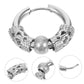 📢📢 50% DE RÉDUCTION ! ✨Boucles d'oreilles chic à spirales et perles