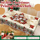 📢📢40% DE RÉDUCTION !! ⏰Nappe élégante avec imprimé de Noël
