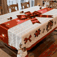 📢📢40% DE RÉDUCTION !! ⏰Nappe élégante avec imprimé de Noël