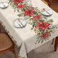 📢📢40% DE RÉDUCTION !! ⏰Nappe élégante avec imprimé de Noël