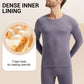 📢📢60% DE RÉDUCTION ! ✨Ensemble thermique doublé en peluche pour homme